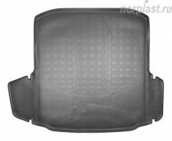 Коврик в багажник Norplast Unidec Skoda Octavia A7 дорестайлинг лифтбэк (2012-2017) (Цвет: черный)