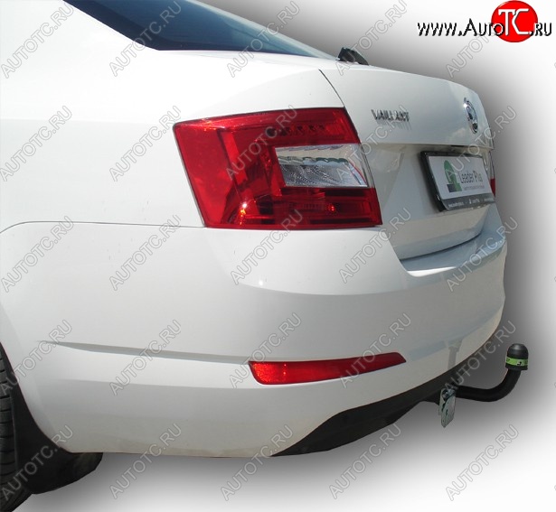 56 999 р. Фаркоп Лидер Плюс. Skoda Octavia A7 дорестайлинг лифтбэк (2012-2017) (Без электропакета)  с доставкой в г. Воронеж