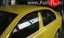 Дефлекторы окон (ветровики) (хетчбек) Novline 4 шт. Skoda Octavia  Tour A4 1U2 (1997-2010) лифтбэк дорестайлинг, лифтбэк рестайлинг