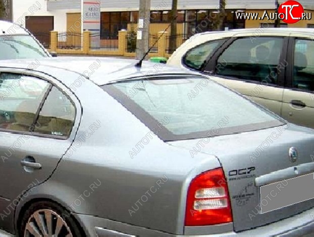 2 899 р. Козырёк на заднее стекло TОUR Skoda Octavia Tour A4 1U2 лифтбэк рестайлинг (2000-2010) (Неокрашенный)  с доставкой в г. Воронеж