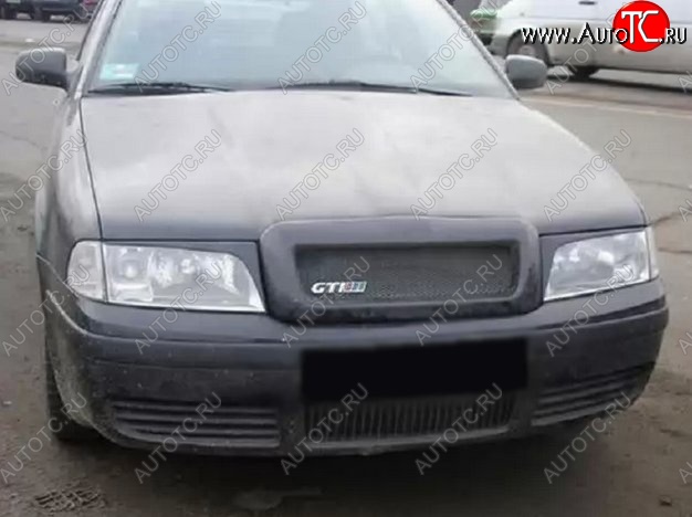 4 199 р. Решётка радиатора CT Skoda Octavia Tour A4 1U2 лифтбэк дорестайлинг (1997-2000) (Неокрашенная)  с доставкой в г. Воронеж