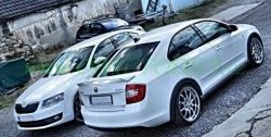 4 999 р. Спойлер RS style Skoda Rapid NH3 дорестайлинг лифтбэк (2012-2017) (Неокрашенный)  с доставкой в г. Воронеж. Увеличить фотографию 3