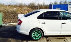 4 999 р. Спойлер RS style Skoda Rapid NH3 дорестайлинг лифтбэк (2012-2017) (Неокрашенный)  с доставкой в г. Воронеж. Увеличить фотографию 12