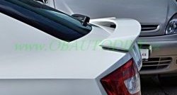 4 999 р. Спойлер RS style Skoda Rapid NH3 дорестайлинг лифтбэк (2012-2017) (Неокрашенный)  с доставкой в г. Воронеж. Увеличить фотографию 6