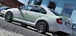 4 999 р. Спойлер RS style Skoda Rapid NH3 дорестайлинг лифтбэк (2012-2017) (Неокрашенный)  с доставкой в г. Воронеж. Увеличить фотографию 8