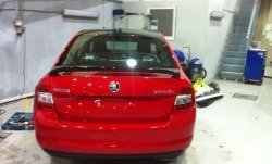 3 449 р. Спойлер Style Skoda Rapid NH3 дорестайлинг лифтбэк (2012-2017) (Неокрашенный)  с доставкой в г. Воронеж. Увеличить фотографию 2