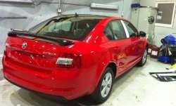 3 449 р. Спойлер Style Skoda Rapid NH3 дорестайлинг лифтбэк (2012-2017) (Неокрашенный)  с доставкой в г. Воронеж. Увеличить фотографию 4