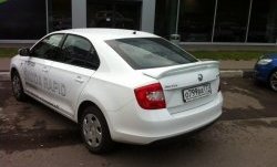 3 449 р. Спойлер Style Skoda Rapid NH3 дорестайлинг лифтбэк (2012-2017) (Неокрашенный)  с доставкой в г. Воронеж. Увеличить фотографию 6