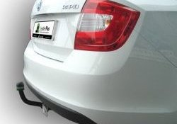 Фаркоп Лидер Плюс. Skoda Rapid NH1 хэтчбэк дорестайлинг (2012-2017)