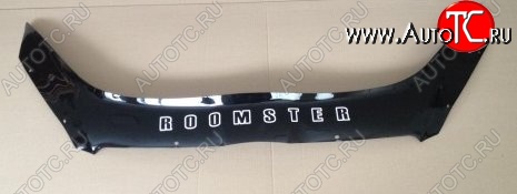 999 р. Дефлектор капота Russtal Skoda Roomster 5J дорестайлинг (2006-2010)  с доставкой в г. Воронеж