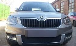 Сетка в решетку радиатора Russtal Skoda Yeti (2013-2018) ()