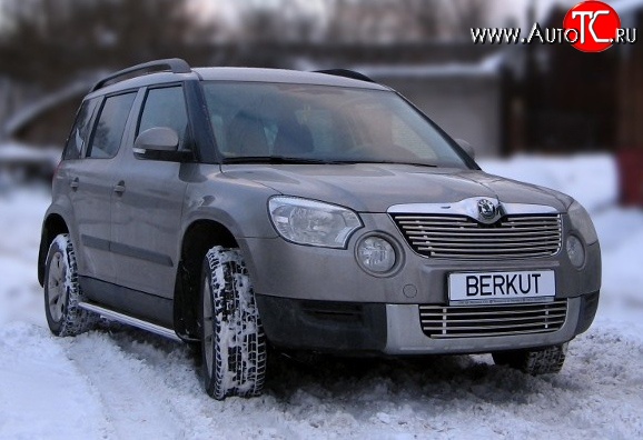 5 799 р. Декоративная вставка воздухозаборника Berkut Skoda Yeti (2009-2013)  с доставкой в г. Воронеж