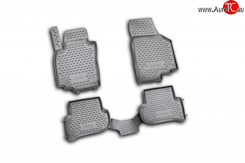 2 349 р. Коврики в салон Element 4 шт. (полиуретан) Skoda Yeti (2009-2013)  с доставкой в г. Воронеж