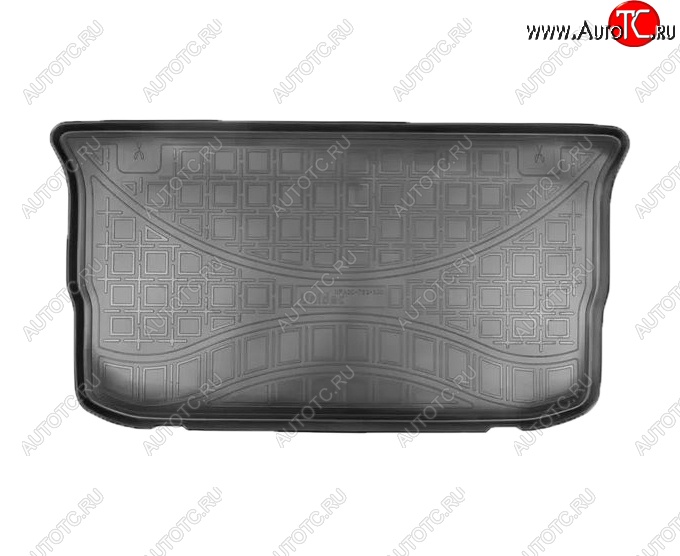 1 489 р. Коврик в багажник Norplast  Smart Forfour  W453 (2014-2020) 5 дв. (Черный)  с доставкой в г. Воронеж