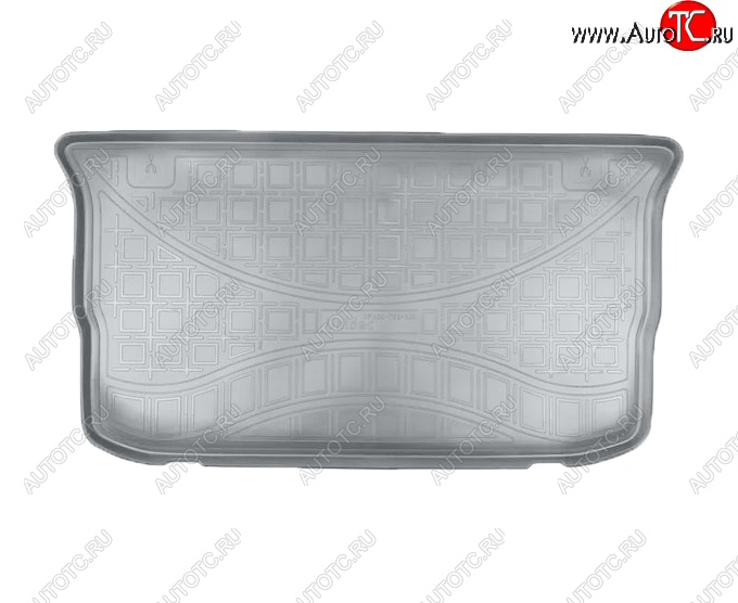 1 849 р. Коврик в багажник Norplast  Smart Forfour  W453 (2014-2020) 5 дв. (Серый)  с доставкой в г. Воронеж