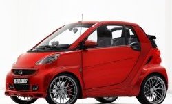 23 049 р. Накладки на колёсные арки Brabus Ultimate Smart Fortwo С453 2 хэтчбэк 3 дв. (2007-2014) (Неокрашенные)  с доставкой в г. Воронеж. Увеличить фотографию 3