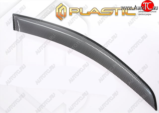 2 479 р. Дефлектора окон CA-Plastic  Sollers Argo (2022-2025) шасси (шелкография карбон-серебро)  с доставкой в г. Воронеж
