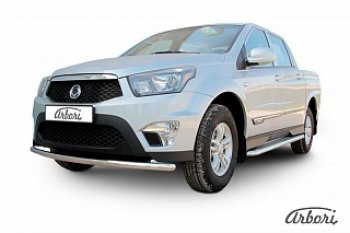 Защита переднего бампера Arbori SSANGYONG Actyon Sport (2012-2025)