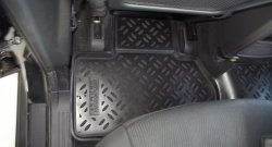 2 399 р. Коврики в салон Aileron 4 шт. (полиуретан)  SSANGYONG Actyon Sport (2012-2025)  с доставкой в г. Воронеж. Увеличить фотографию 3