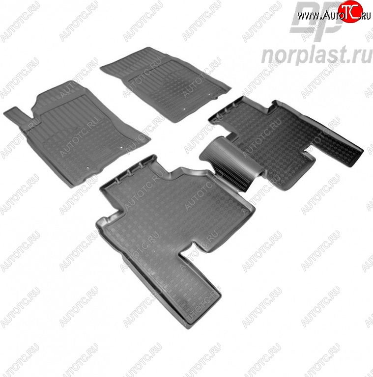 2 399 р. Комплект ковриков в салон Norplast SSANGYONG Actyon Sport (2012-2025)  с доставкой в г. Воронеж