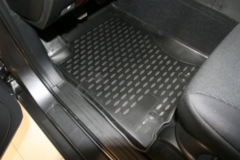 2 799 р. Коврики в салон Element 4 шт. (полиуретан)  SSANGYONG Actyon Sport (2012-2025)  с доставкой в г. Воронеж. Увеличить фотографию 3