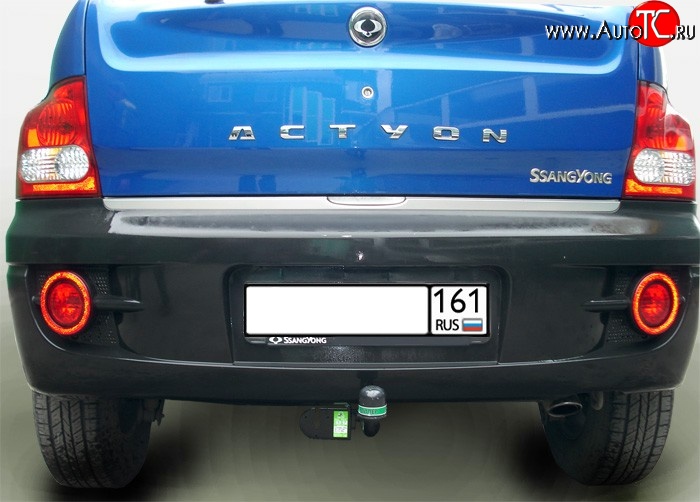 62 999 р. Фаркоп Лидер Плюс SSANGYONG Actyon 1 (2006-2010) (Без электропакета)  с доставкой в г. Воронеж