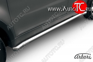 12 869 р. Защита порогов Arbori SSANGYONG Actyon дорестайлинг (2010-2013)  с доставкой в г. Воронеж