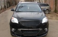 3 949 р. Решётка радиатора CT  SSANGYONG Actyon (2010-2013) дорестайлинг (Неокрашенная)  с доставкой в г. Воронеж. Увеличить фотографию 4