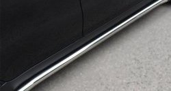 70 999 р. Защита порогов из круглой трубы диаметром 63 мм Russtal SSANGYONG Actyon дорестайлинг (2010-2013) (Защита порогов с со скосами на торцах (вариант 1))  с доставкой в г. Воронеж. Увеличить фотографию 6