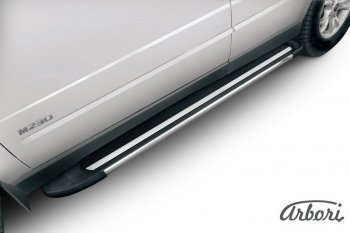 12 509 р. Порожки для ног Arbori Luxe Black  SSANGYONG Kyron (2007-2016) рестайлинг  с доставкой в г. Воронеж. Увеличить фотографию 2