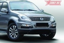 4 454 р. Декоративный элемент воздухозаборника Souz-96 (d10) SSANGYONG Rexton Y290 (2012-2017)  с доставкой в г. Воронеж. Увеличить фотографию 1