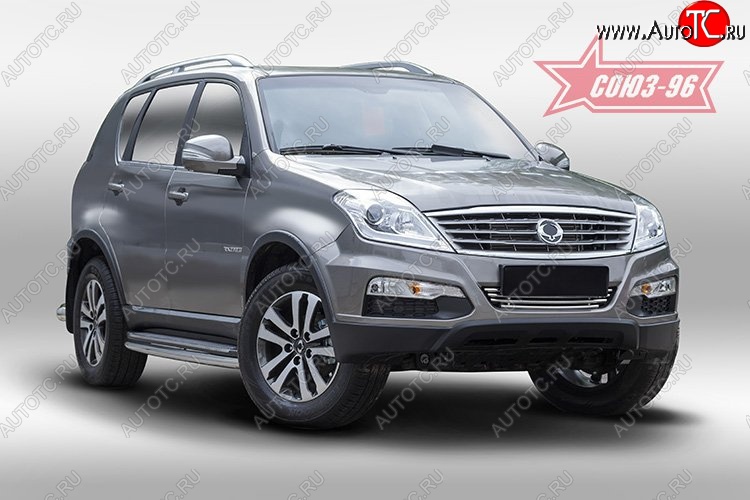 4 679 р. Декоративный элемент воздухозаборника Souz-96 (d16)  SSANGYONG Rexton  Y290 (2012-2017)  с доставкой в г. Воронеж