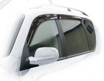 Дефлектора окон CA-Plastiс SSANGYONG Rexton  Y250 (2006-2012) (Classic полупрозрачный, Без хром.молдинга)