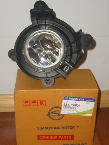 5 749 р. Противотуманная левая фара Оригинал SSANGYONG Rexton Y250 (2006-2012)  с доставкой в г. Воронеж. Увеличить фотографию 10