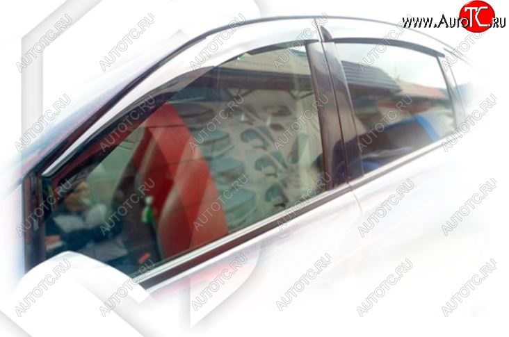 2 079 р. Дефлектора окон CA-Plastic  SSANGYONG Rodius  1 (2004-2013) (Classic полупрозрачный, Без хром.молдинга)  с доставкой в г. Воронеж