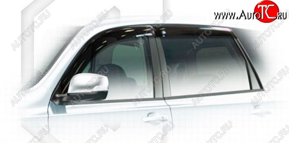 1 999 р. Дефлектора окон CA-Plastiс  Subaru Exiga (2008-2015) (Classic полупрозрачный, Без хром.молдинга)  с доставкой в г. Воронеж