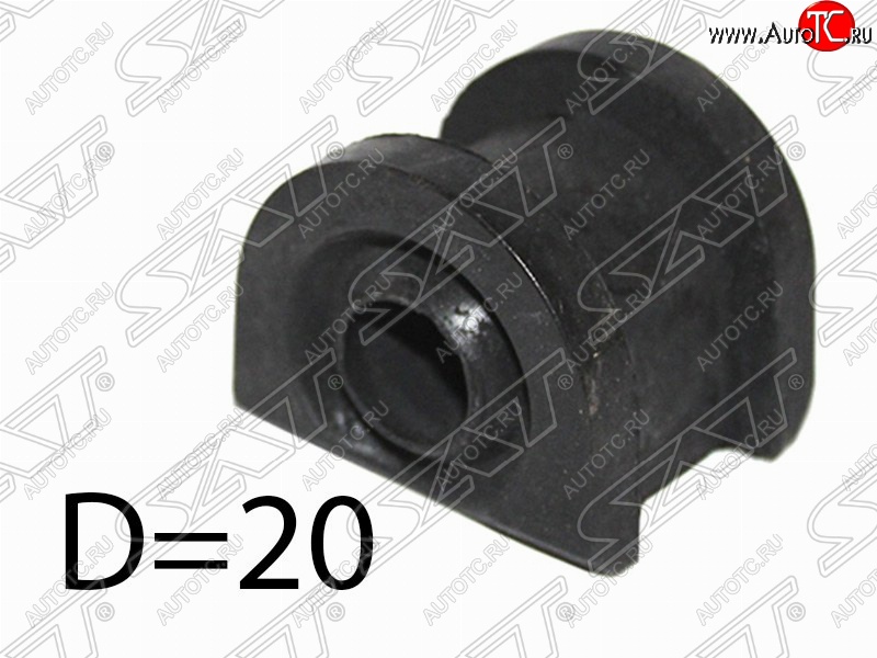 159 р. Резиновая втулка переднего стабилизатора (D=20) SAT  Subaru Exiga - Outback ( BP,  BR/B14,  BR,)  с доставкой в г. Воронеж