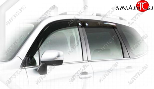 1 999 р. Дефлектора окон CA-Plastiс Subaru Forester SJ дорестайлинг (2012-2016) (Classic полупрозрачный, Без хром.молдинга)  с доставкой в г. Воронеж