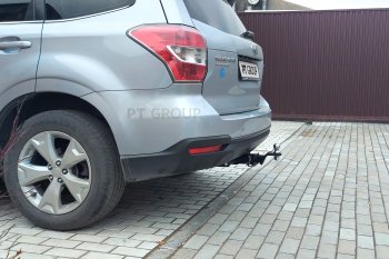 15 099 р. Фаркоп Petroil Tuning (съемный квадрат)  Subaru Forester  SJ (2012-2019) дорестайлинг, рестайлинг  с доставкой в г. Воронеж. Увеличить фотографию 3