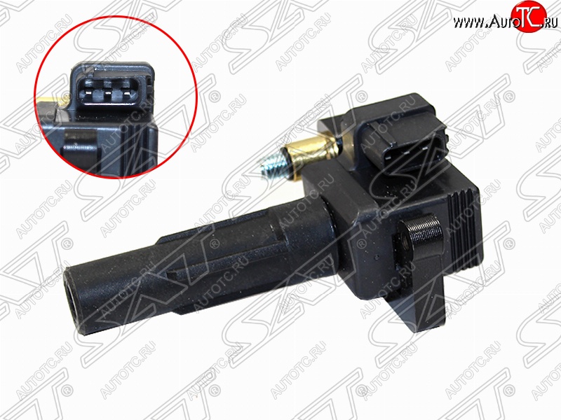 1 449 р. Катушка зажигания SAT (EJ205 2,0)  Subaru Forester  SG - Impreza ( GD,  GG)  с доставкой в г. Воронеж