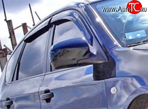 999 р. Комплект дефлекторов окон (ветровиков) 4 шт. Russtal Subaru Forester SH (2008-2013)  с доставкой в г. Воронеж