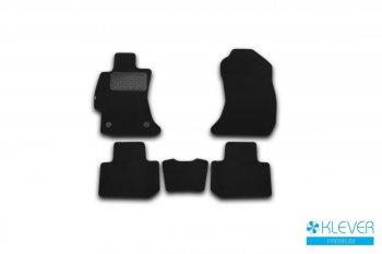 Текстильные коврики салона Klever Premium Subaru Forester  SH (2008-2013) (Черные)