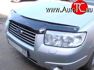 2 389 р. Дефлектор капота NovLine Subaru Forester SG дорестайлинг (2002-2005)  с доставкой в г. Воронеж