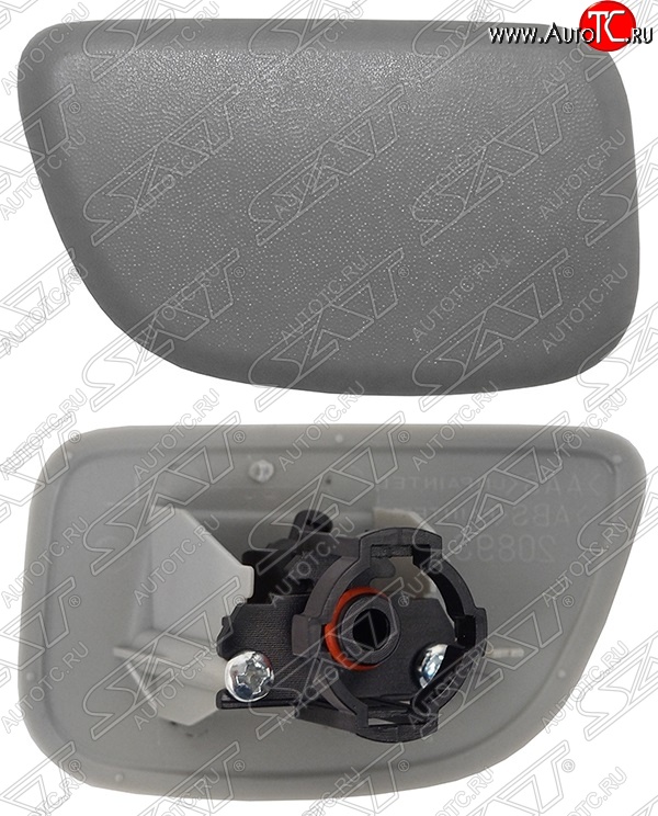 579 р. Правая крышка омывателя фар (рестайлинг) SAT  Subaru Forester  SG (2002-2005) дорестайлинг (Неокрашенная)  с доставкой в г. Воронеж