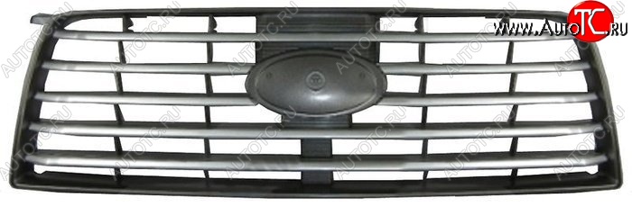 4 399 р. Решётка радиатора (рестайлинг) SAT Subaru Forester SG дорестайлинг (2002-2005) (Неокрашенная)  с доставкой в г. Воронеж