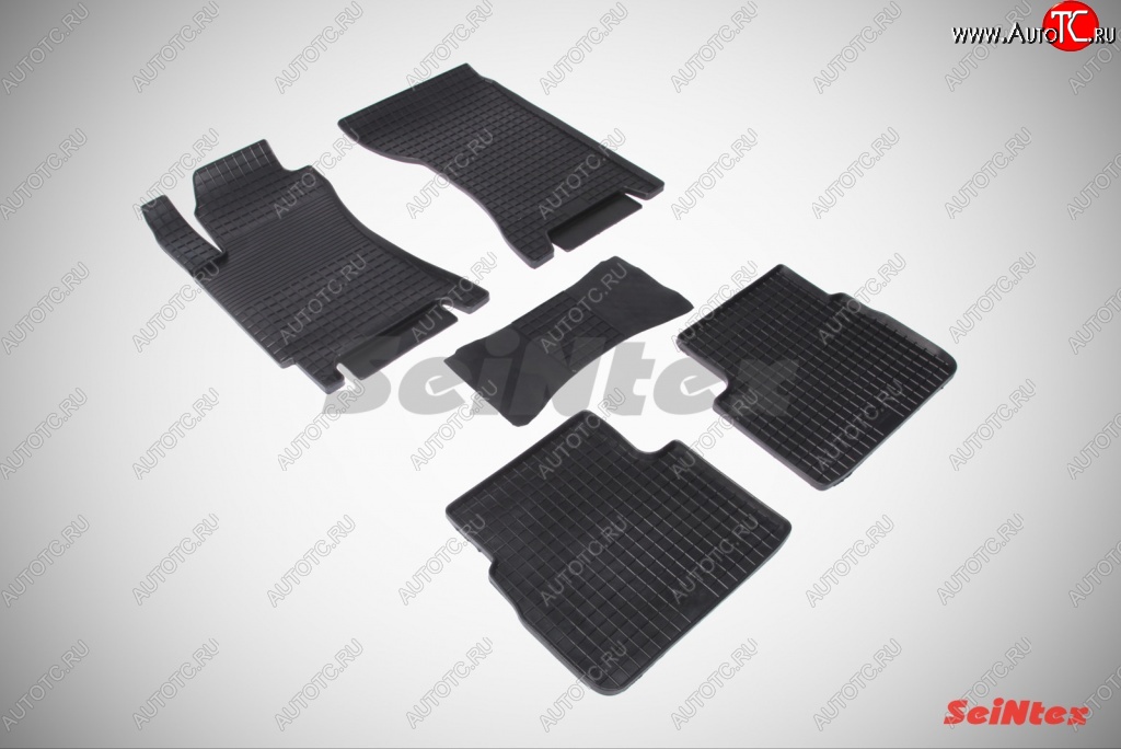 3 269 р. Износостойкие коврики в салон Seintex - Сетка Subaru Forester SG дорестайлинг (2002-2005)  с доставкой в г. Воронеж