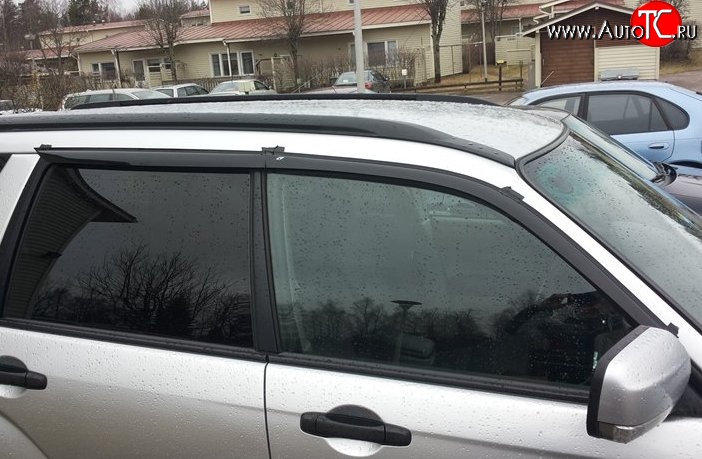 1 849 р. Комплект дефлекторов окон SkyLine Subaru Forester SH (2008-2013)  с доставкой в г. Воронеж