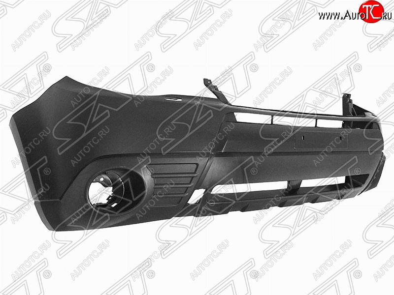 6 299 р. Передний бампер SAT (под омыватели)  Subaru Forester  SH (2008-2013) (Неокрашенный)  с доставкой в г. Воронеж