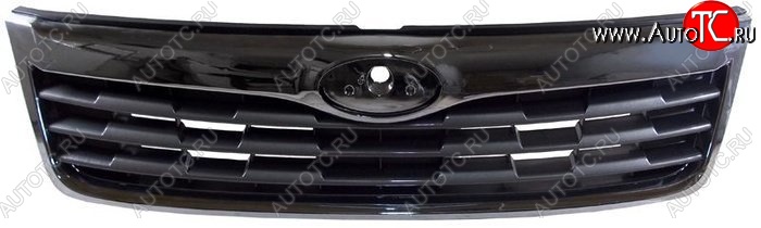 6 549 р. Решётка радиатора (до рестайлинг) SAT Subaru Forester SH (2008-2013) (Неокрашенная)  с доставкой в г. Воронеж