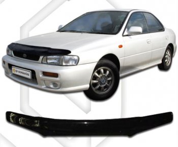 Дефлектор капота (GC1-GC8) CA-Plastic Subaru Impreza  GC (1992-2000) седан